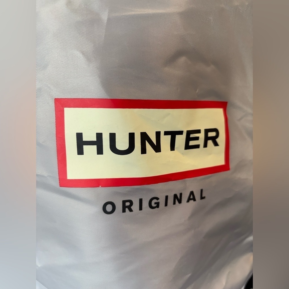 HUNTER Drawstring Nylon Gray Backpack - Picture 5 of 5